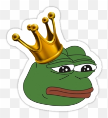 Pin On Pepe Stickers - Pepe King Emoji,Pepe Anime Emoji