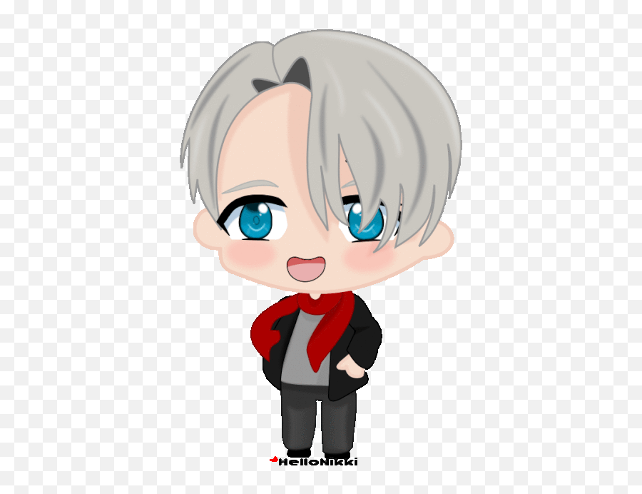 Victor Animated Chibis Emoji,Yuri On Ice Gifs Yuri Chibi Emotion