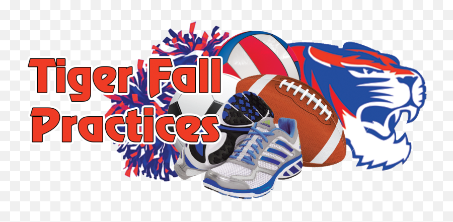 Tiger Fall Sports Practice Schedules Sports Gpkmediacom - Shoe Style Emoji,Cheers Emoticon Facebook Code