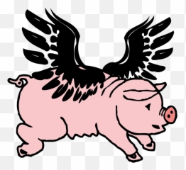 Download Free Png When Pigs Fly - Dlpngcom Pigs Fly Png Emoji,Leaf And Pig Emoji