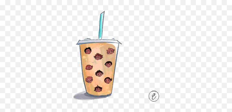 Top Iced Tea Stickers For Android Ios - Transparent Bubble Tea Gif Emoji,Sick Hot Tea Emoticon