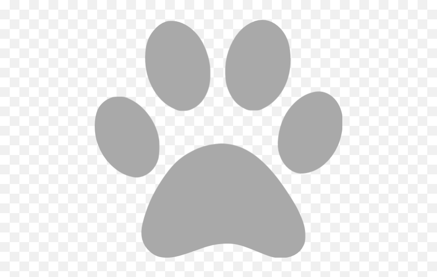 Dark Gray Paw Icon - Green Dog Paw Icon Emoji,Brown Pawprints Emoticon
