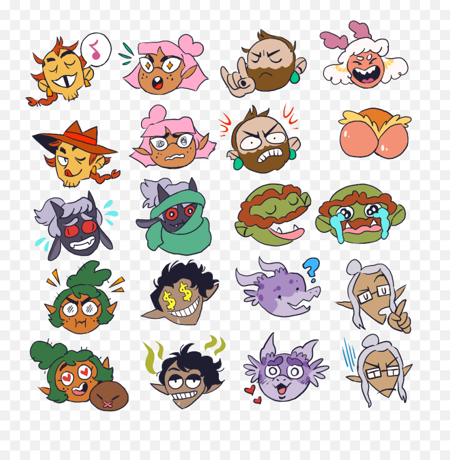 Made Emojis For - Happy,Dnd Emojis