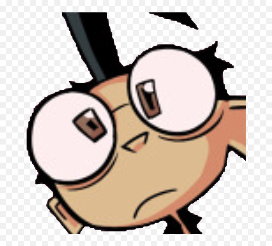 Dib Invader Zim Sticker - Happy Emoji,Invader Zim Emoji