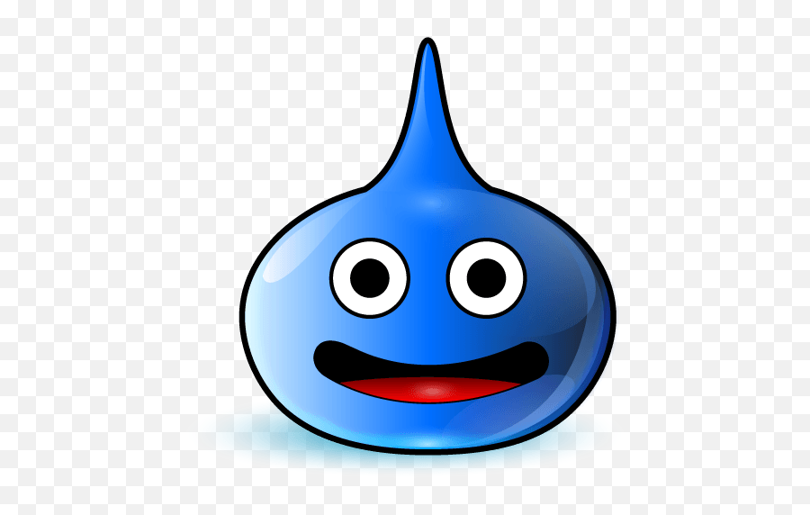 Dragon Quest Blue Slime Curry White Rabbit Express - Slime Emoji,Emoticon Rabbits