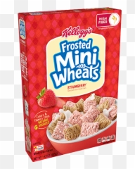 Cereals Kelloggu0027s Frosted Mini - Wheats Emoji,Where Is Find The Emoji In Cereal Bowl