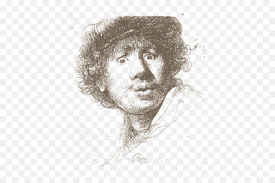 News - Rembrandt Self Portrait Emoji,Drawing Of Emotions