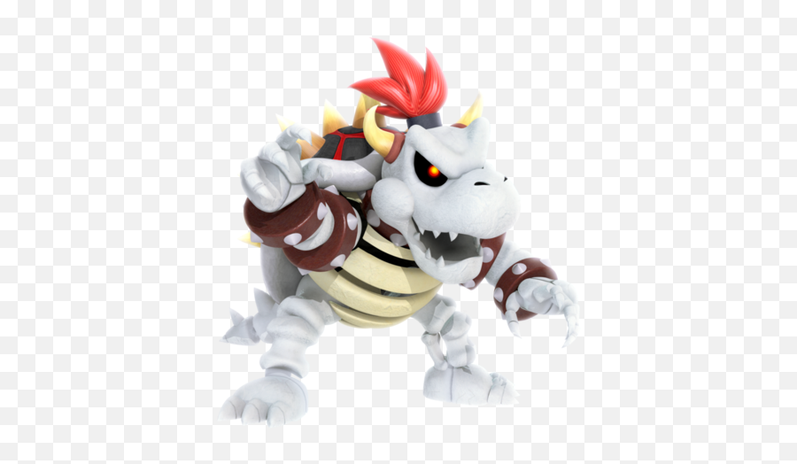 Nintendo Emoji Match - Dry Bowser Render,Bowser Emoji