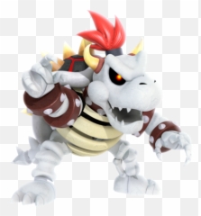 Nintendo Emoji Match - Dry Bowser Render,Bowser Emoji