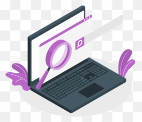 Search Engines By Freepik Stories Svg Png Illustration Emoji,Computer Magnifying Glass Emoji