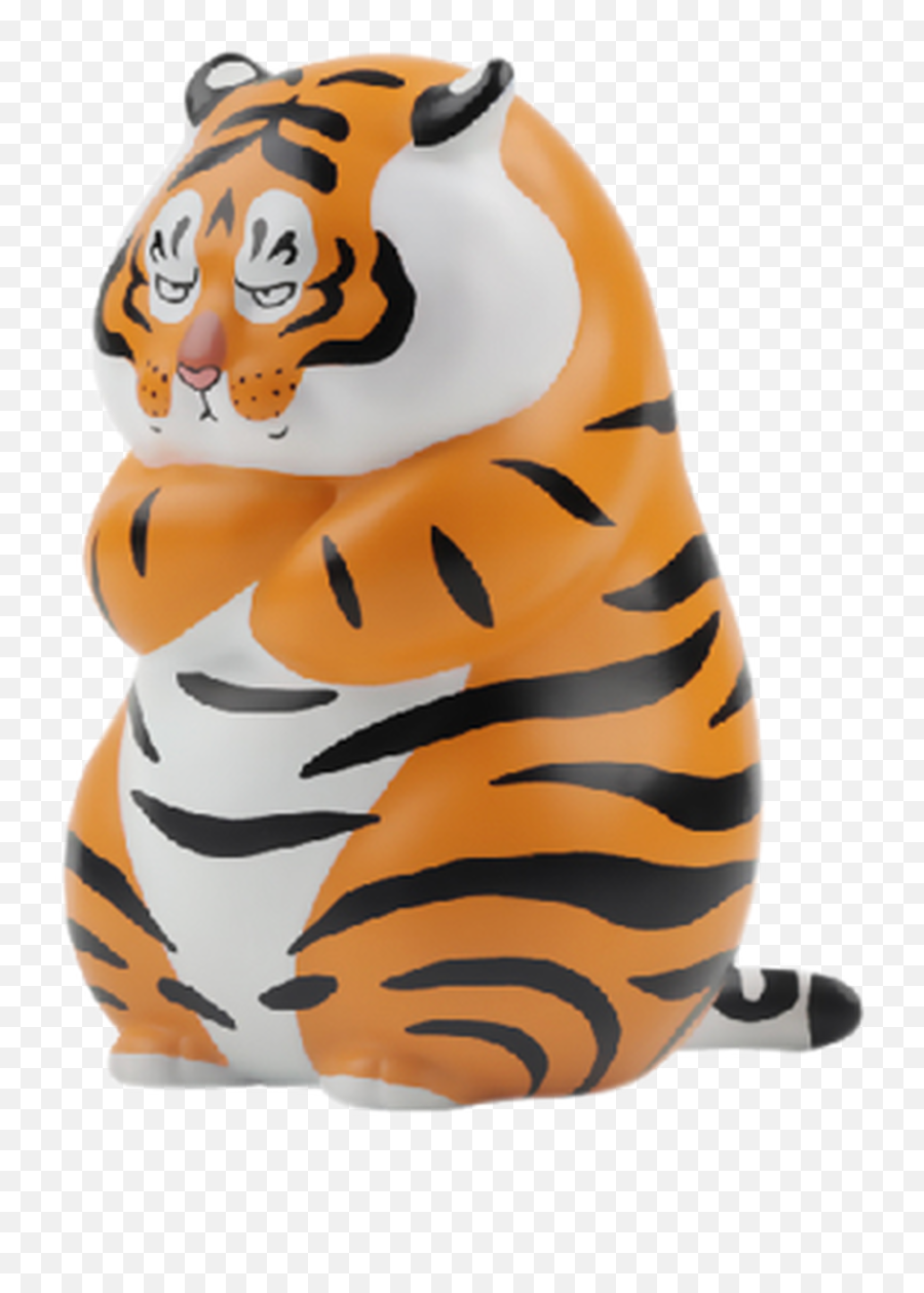 Panghu Fat Tiger Series Blind Box By Bu2ma Pre - Order Ships Emoji,Fat Cute Cat Emoji