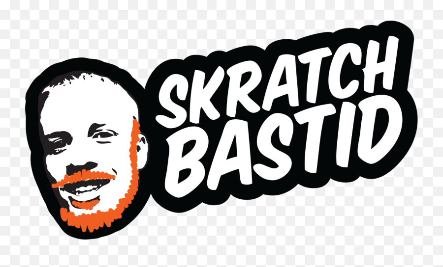 Skratch Bastid Music Collection Emoji,White Bearded Smiley Face Emoticon