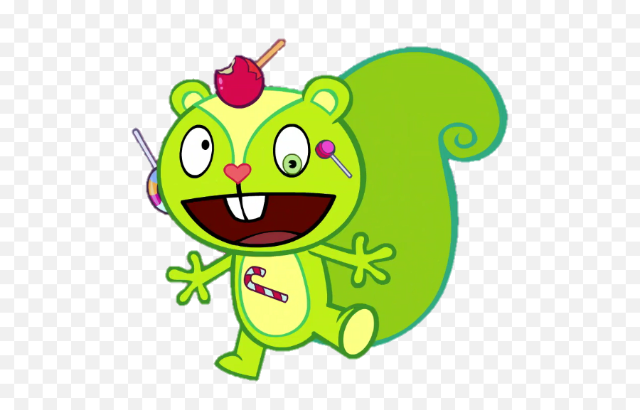 Nutty Happy Tree Friends Wiki Fandom Emoji,Swirly Face Emoji