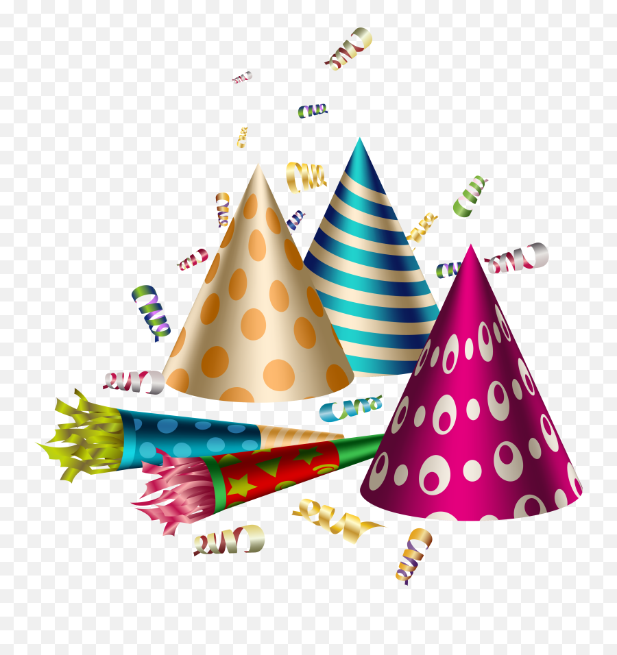 Birthday Clip Art Transprent Png Free Download - Party Transparent Background Clipart Birthday Party Emoji,Emoji Party Hats