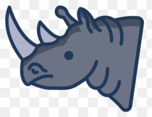 Rhinoceros - Free Animals Icons Emoji,Android Animal Emoji