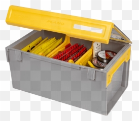 Plano Edge Master Plastics And Bulk Utility Storage Box Premium Tackle Organization With Rush Prevention Dri - Loc Watertight Seal Yellowclear Emoji,Where Fishing Pole Emoji Iphone