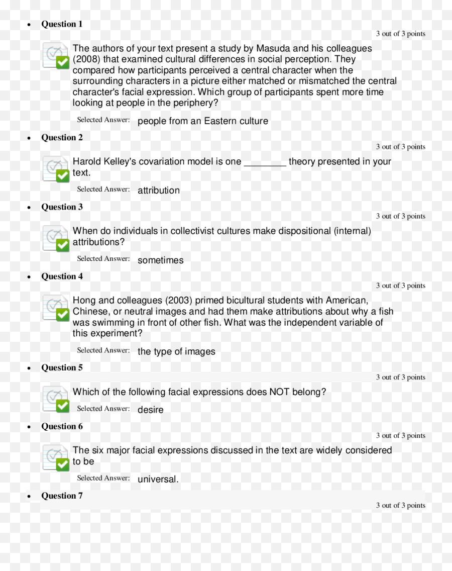 Psych 312 Socialpsycologyexam1 Revised Practice Questions - Vertical Emoji,Schachter Singer Theory Of Emotion Examples