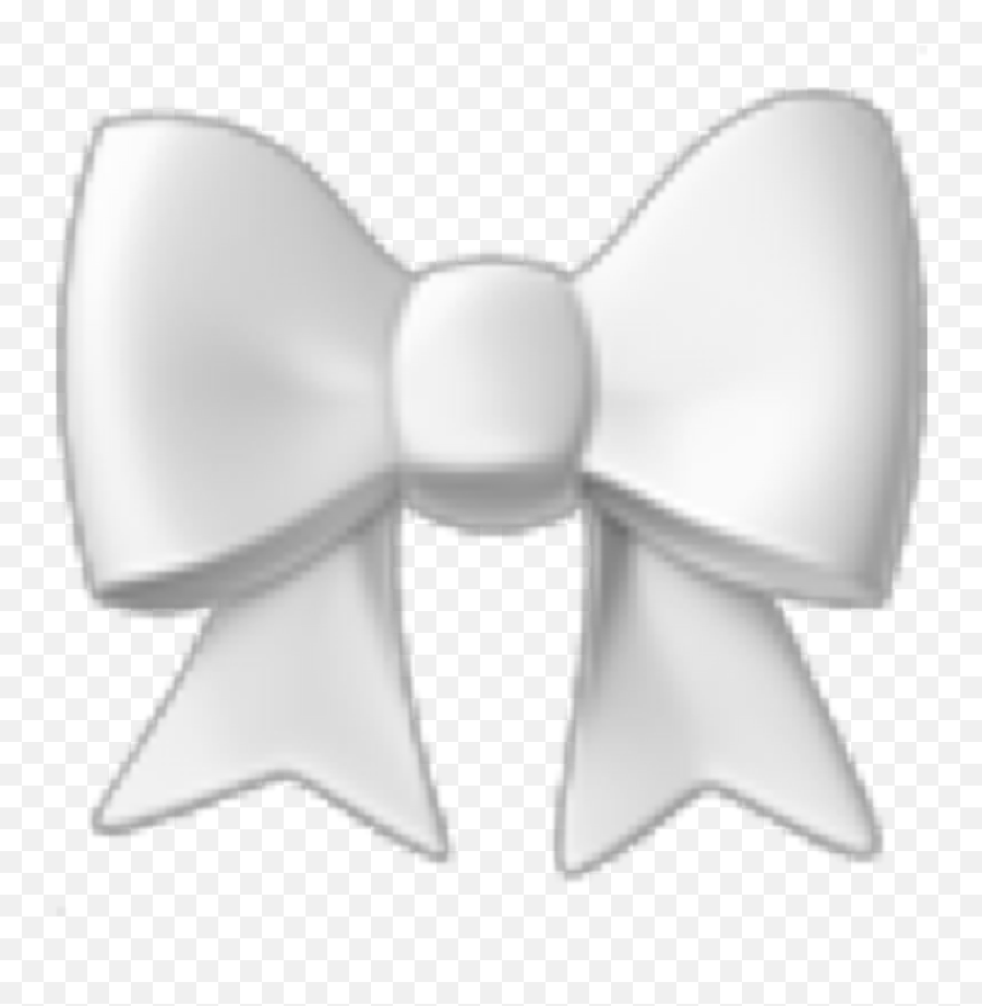 Bow White Emoji Iphone Iphoneemoji Sticker By Norak,Ribbon Emoji For Instagram