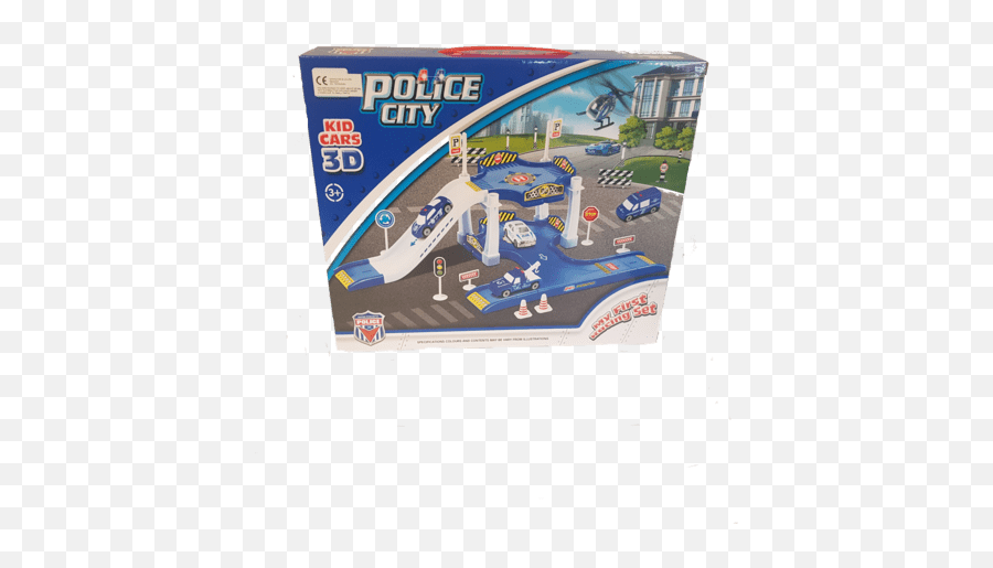 Plastic Police City Play Set - Building Sets Emoji,Kids Emoji Slippers