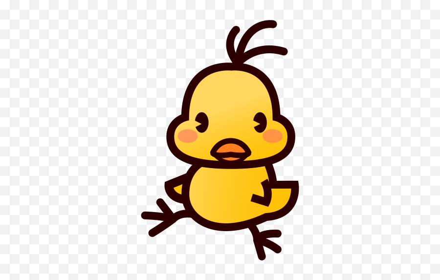 Front - Facing Baby Chick Id 1477 Emojicouk Emoji,Emoji Front 3