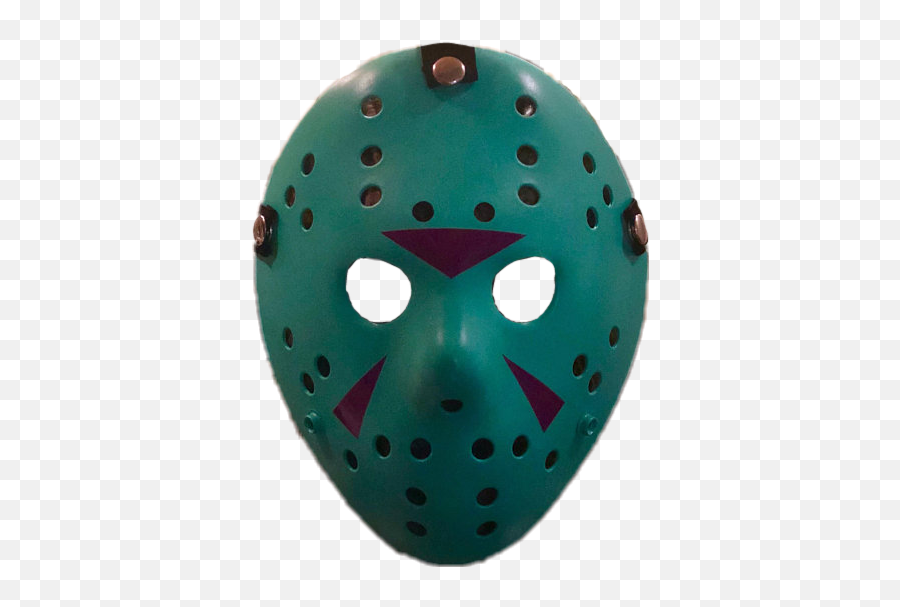 Jason Turquoise Custom Mask Png Official Psds - Goaltender Mask Emoji,Jason Mask Emoji