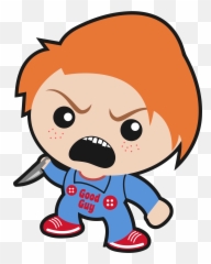 Movies Clipart Invitation Movies - Chibi Freddy Krueger Emoji,Chucky Emoji