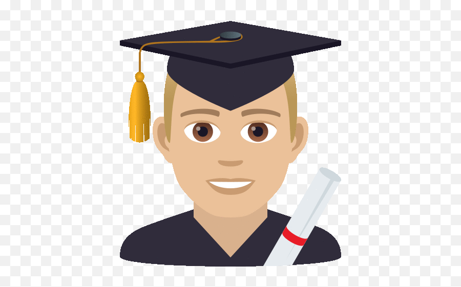 Graduate Joypixels Gif - Emoji De Graduacion Whatsapp,Graduation Emoji Facebook