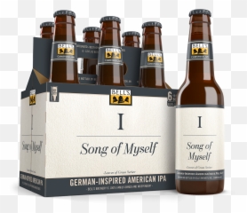 Breweriana Beer Bells Brewery Michigan - Leaves Of Grass Emoji,Emoji Leaves And Beer