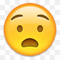 Happy World With Happy Colors Emoji,Gasping Emoticon