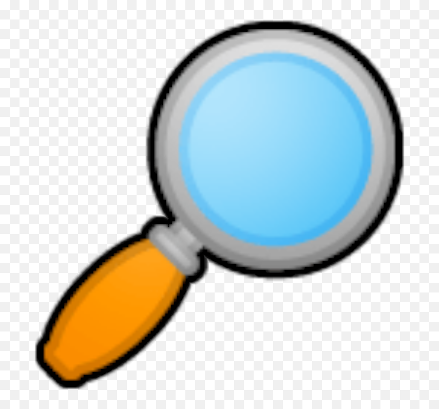 Magnifying Glass Tilted Right Emoji - Magnifying Glass Icon Png,Magnifying Glass Emoji
