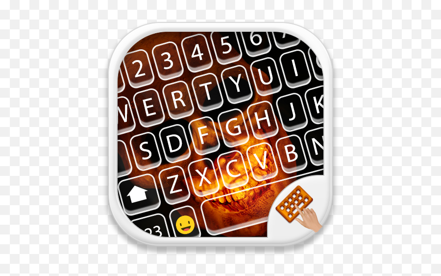 Skull Keyboard Theme U2013 Apps No Google Play - Language Emoji,Caveira Emoji