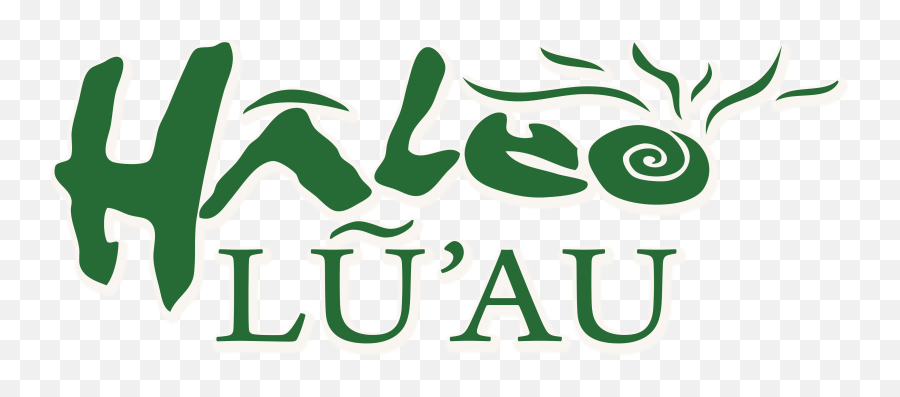 Haleo Luau Island Breeze Productions Hawaii Polynesian - Logo Emoji,Emoticons With Hula Girls And Leis