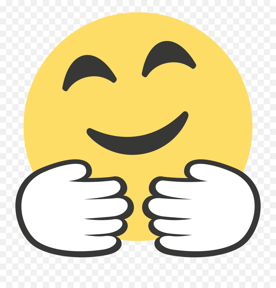 Hug Emoji Png Pnggrid - Hug Emoticon,Laughing Crying Face Emoji Transparent Backround