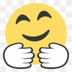 Hug Emoji Png Pnggrid - Hug Emoticon,Laughing Crying Face Emoji Transparent Backround