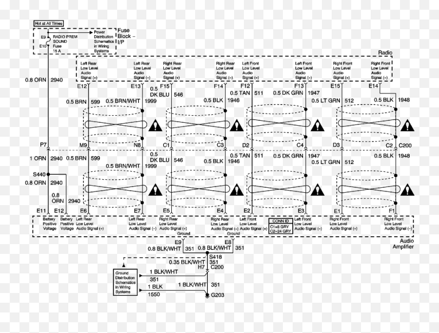 Gv1792 2001 Impala Amp Wiring Diagram Http Wwwautozonecom - Language Emoji,Kit De Embrague Aveo Emotion