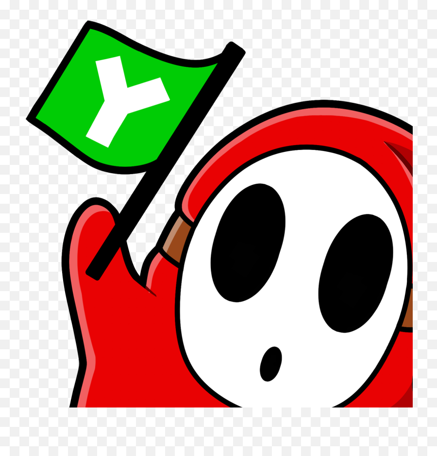 Cinnamon On Twitter My New Shy Guy Emotes Just Went Live - Yes And No Emote Emoji,Oh Well Guy Emoticon