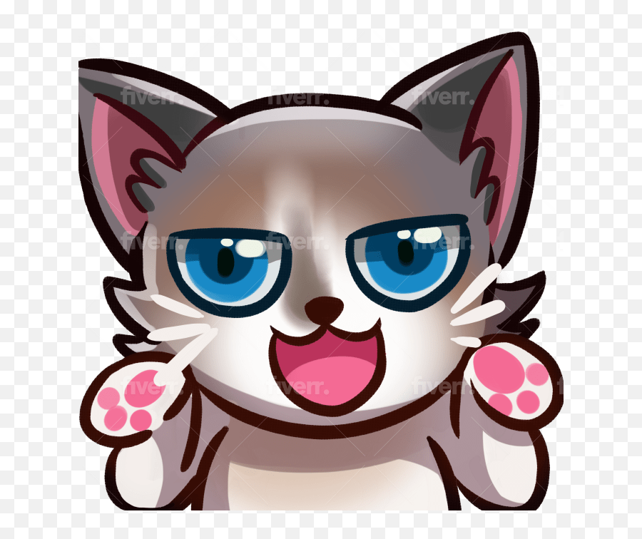 Make Custom Twitch And Discord Emoji By Ri2swardhani Fiverr - Happy,Level.53 Emoji