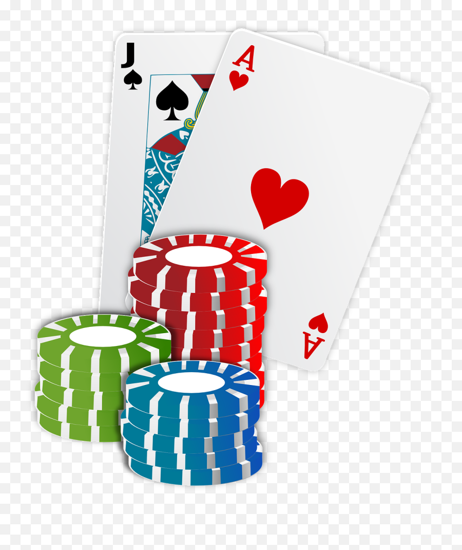 Poker Cards Chips Game Sticker - Poker Cards And Chips Cartoon Emoji,Margarita Emoji Game