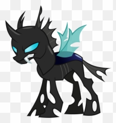 Gigaponys Pony Drawings And Vectors - My Little Pony Queen Chrysalis Changeling Emoji,Zergling Emojis