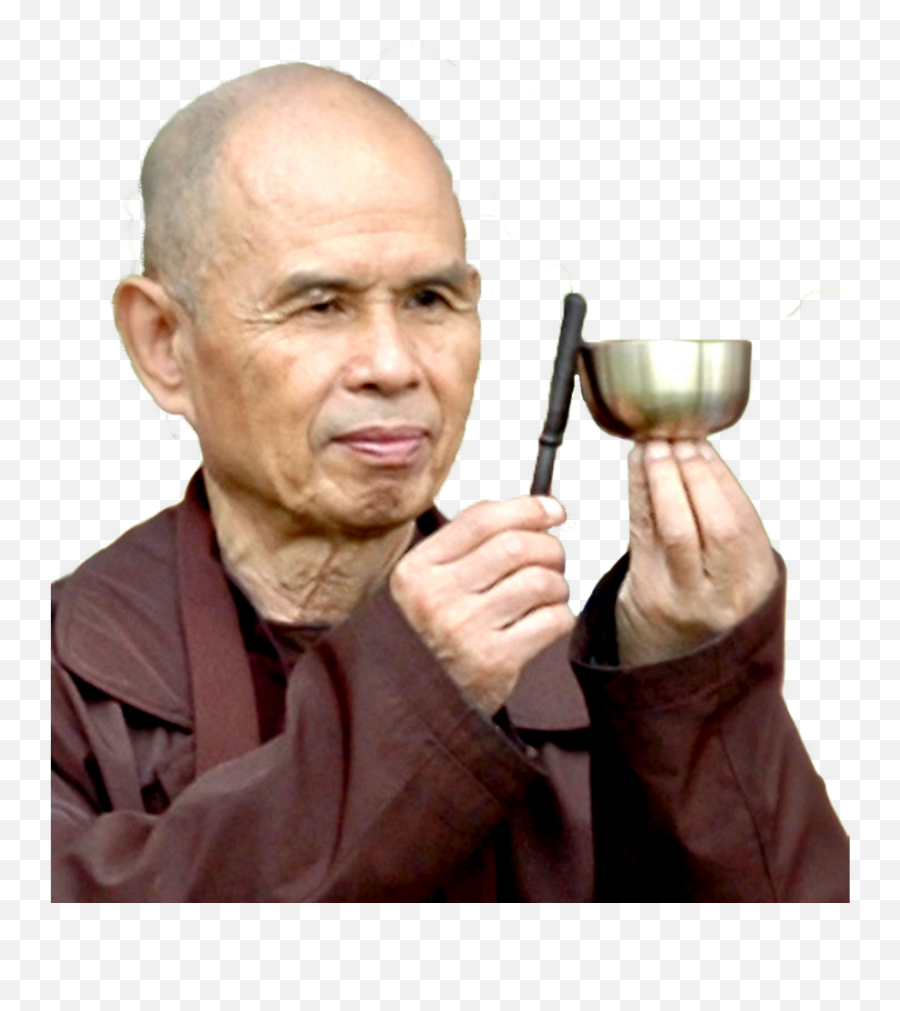 Join Our Mailing List - Thich Nhat Hanh Holding Bell Emoji,Thich Nhat Hanh - How To Be The Master Of Your Emotions Hd