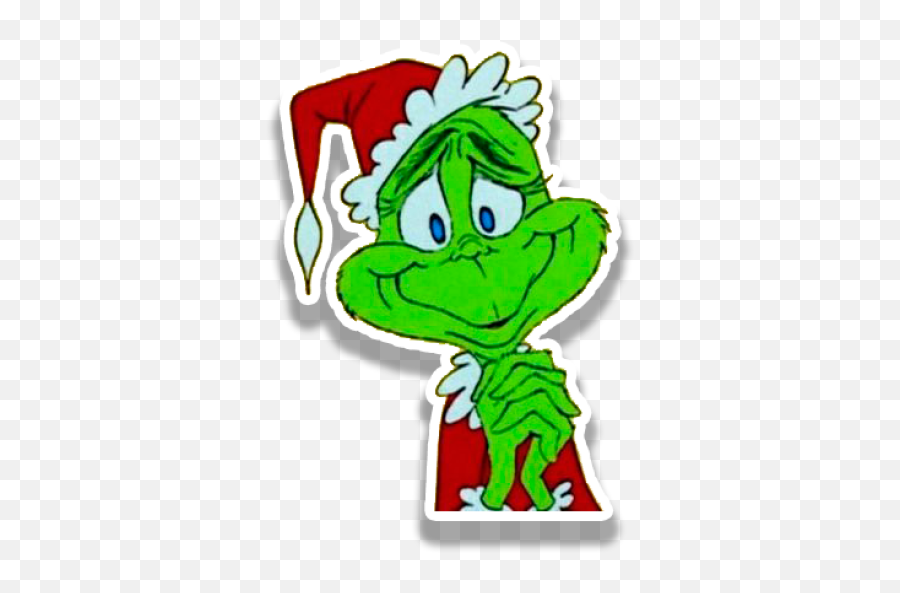 Sticker Maker - El Grinch Christmas The Grinch Emoji,Emojis Groceros