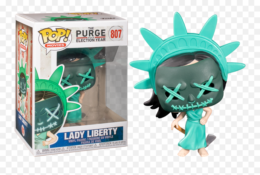 Funko The Purge Election Year Pop Freak - Purge Lady Liberty Funko Pop Emoji,Japanese Emotions Furyu