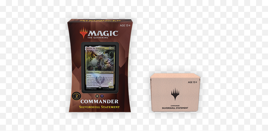 Packaging For Commander Edition - Mtg Commander Silverquill Statement Emoji,Mtg Emotion Mechanic