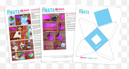 Cinco De Mayo De Mini Plantillas De - Diy Pinata Template Emoji,Emoji Bolsitas De Dulces Para Pi?ata