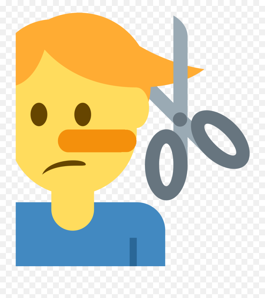Haare Schneiden Emoji,Lying Face Emoji