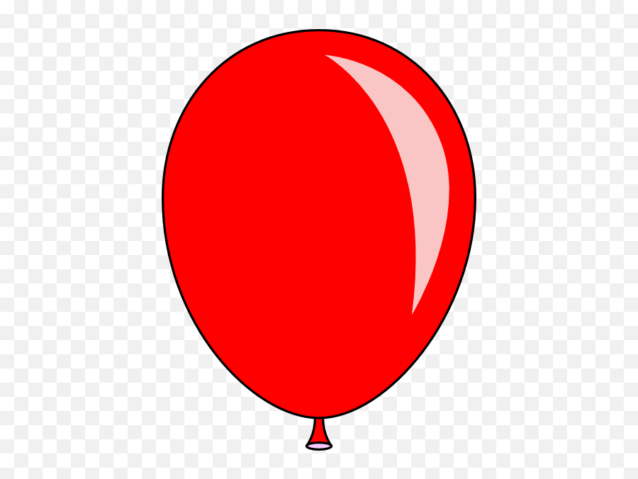 Blue Balloon Clipart Transparent Png - Red Balloon Clipart Emoji,Red Ballon Emoji Hd
