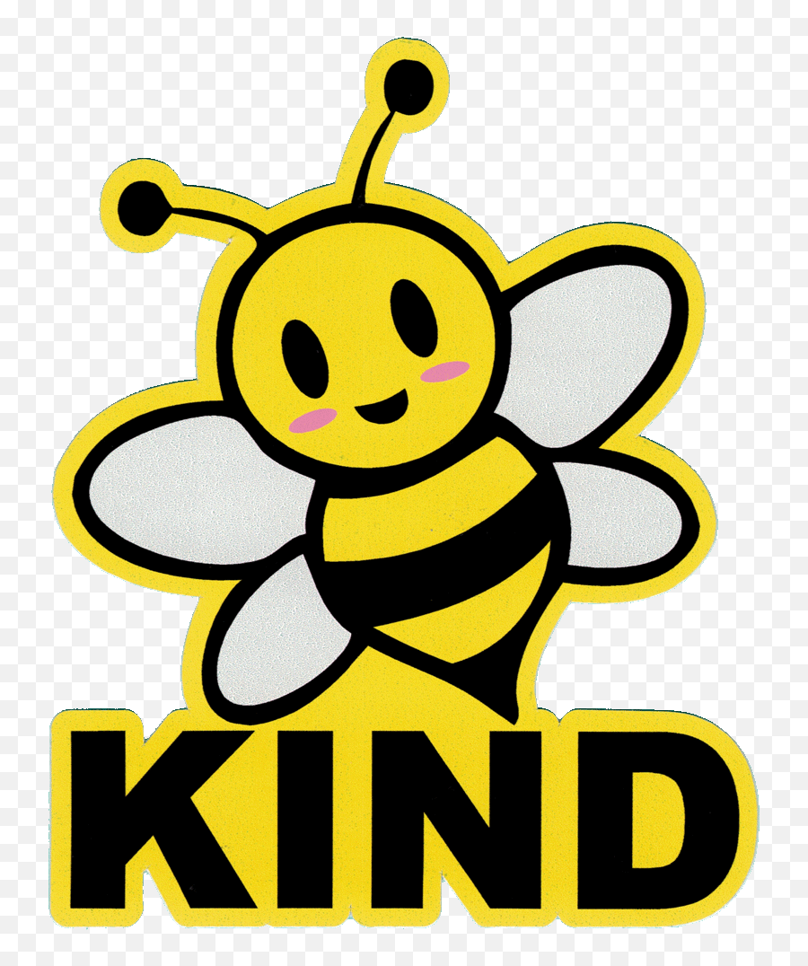 Bee Clip Art Png - Svg Royalty Free Kind Clip Art Images Bee Kind Emoji,Bumblebee Emoji