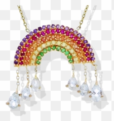 Apres La Pluie Le Soleil Necklace - For Teen Emoji,Emotions Jewelry