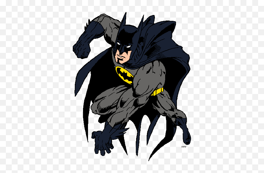 Batman Clipart Gif - Clip Art Library Emoji,Deathstroke Cartoon Emoticon