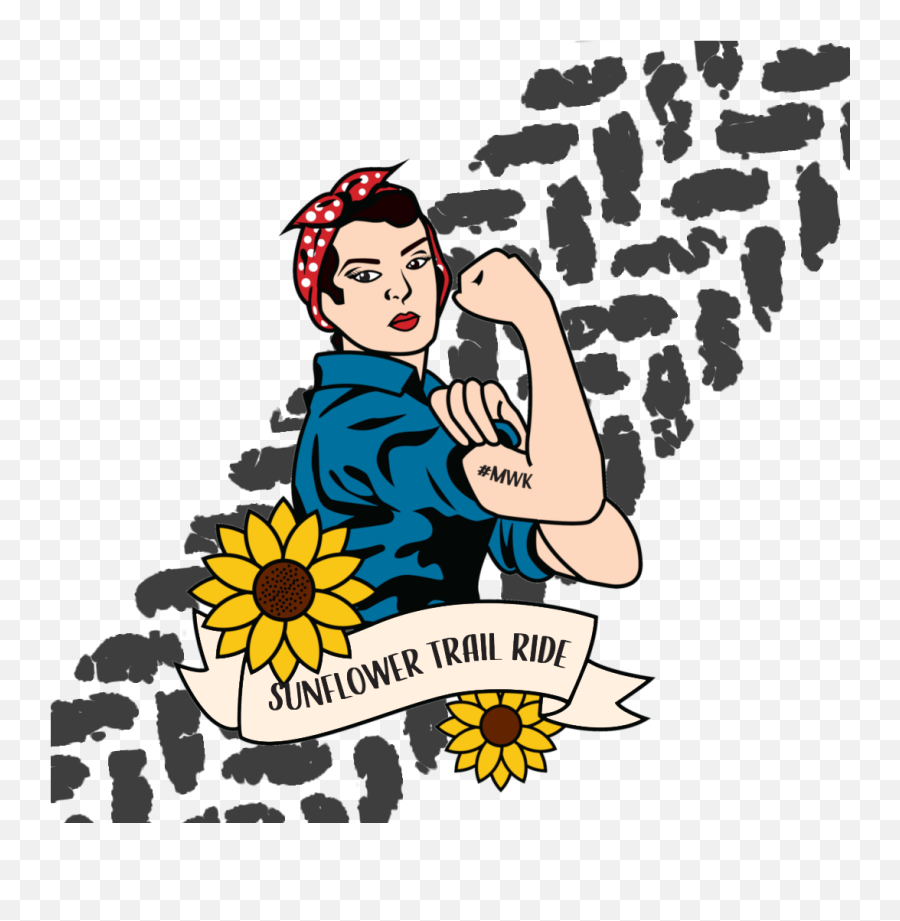 The Sunflower Trail Ride Emoji,Kansas Sunflower Emoticon